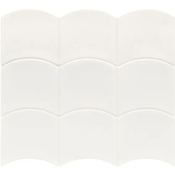 MTD Tile Wave White 5×5 MTD-28838