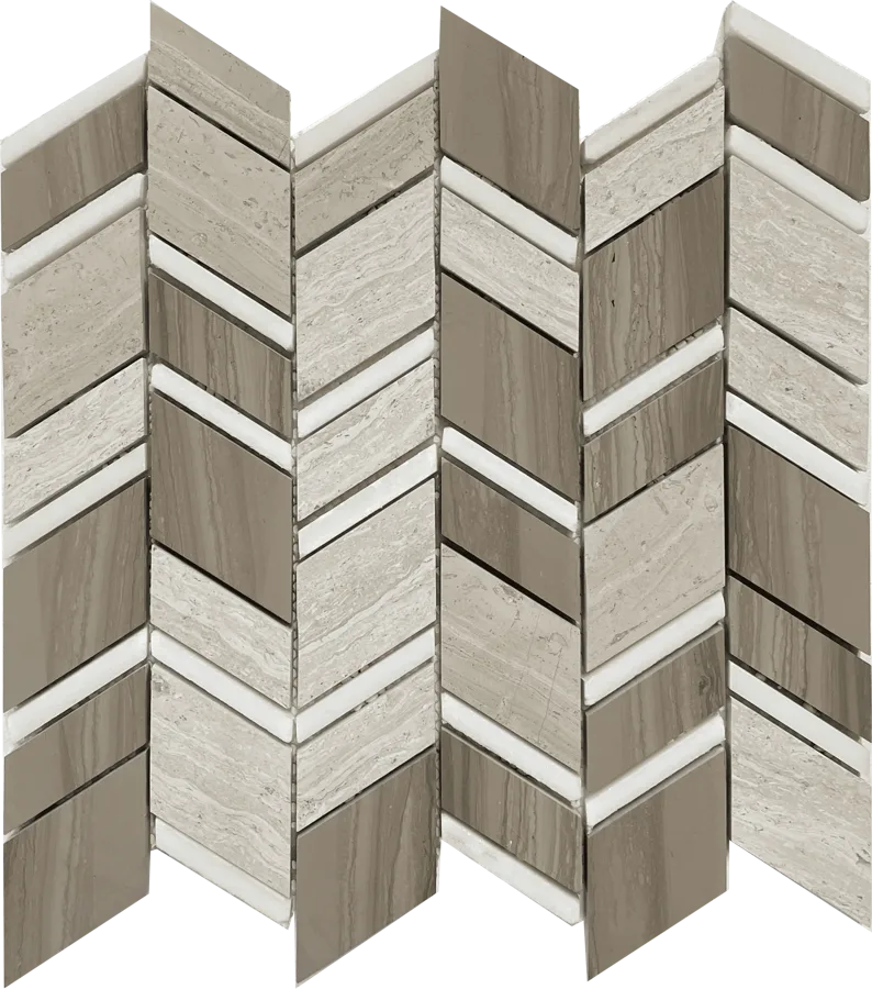 MTD Mosaics Chelsea Wood Grey 12×12 MTD-1462