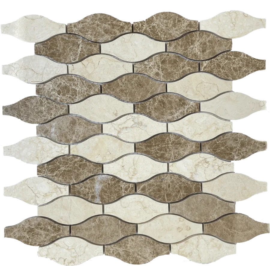 MTD Mosaics Nordic Diamond Emperador 12×12 MTD-1400