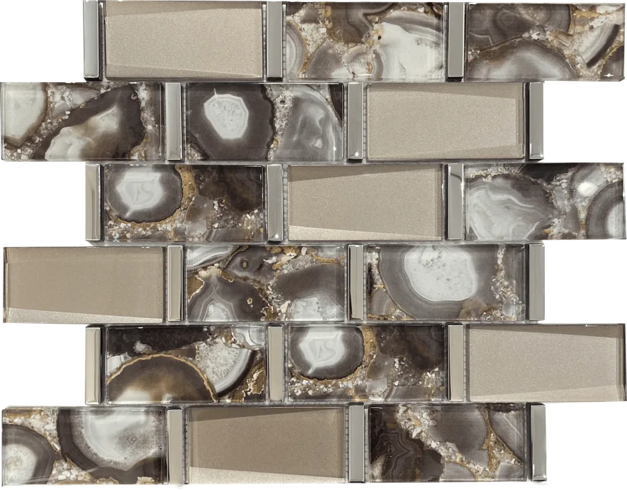MTD Mosaics Tribeca Umber 12×13 MTD-8845