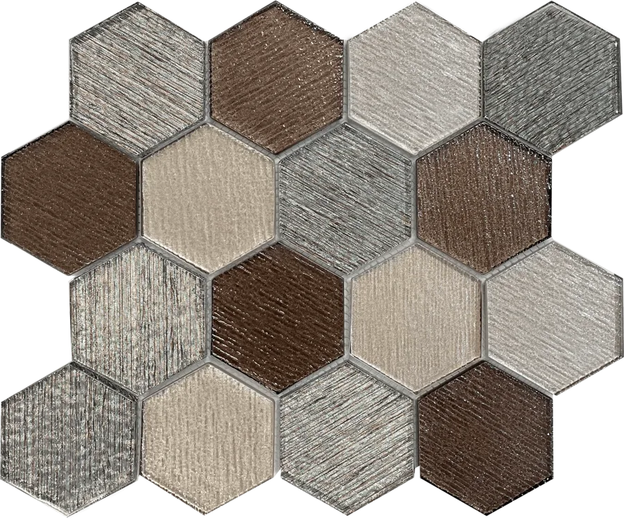 MTD Mosaics Piacenza Hex Glass 13×11 MTD-8859