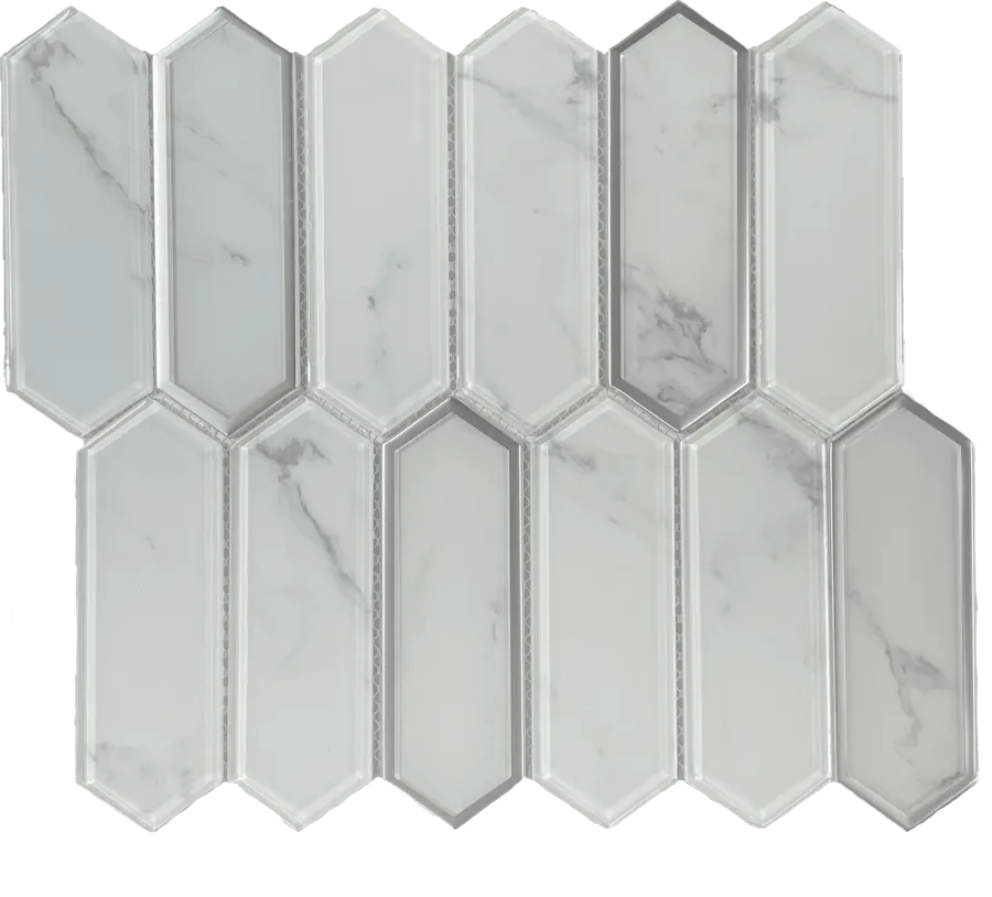 MTD Mosaics Picket Marble 12×11.25 MTD-MH23