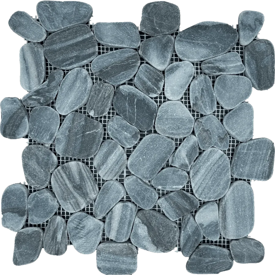 MTD Mosaics Everest Grey Pebble 12×12 MTD-AA35