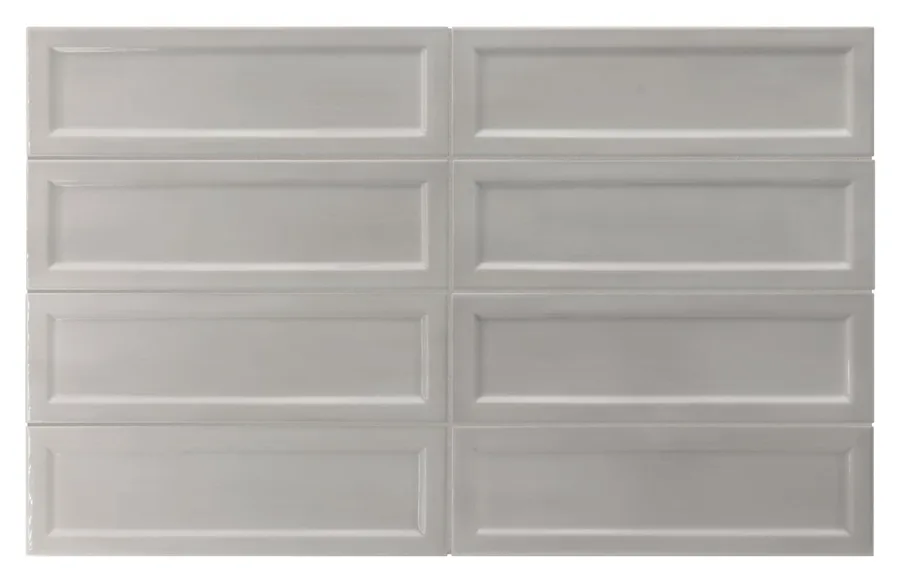 MTD Ceramic Subway Tile Island Frame Silver 2.5×8 MTD-31205