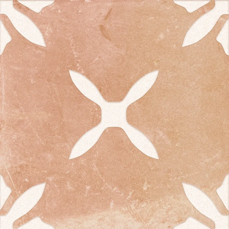 MTD Tile Pangea Clay Flower 9×9 MTD-40802