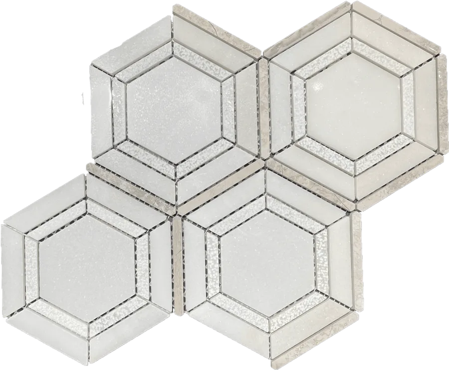 MTD Mosaics Artemis Stone Hex 13×11.25 MTD-3309