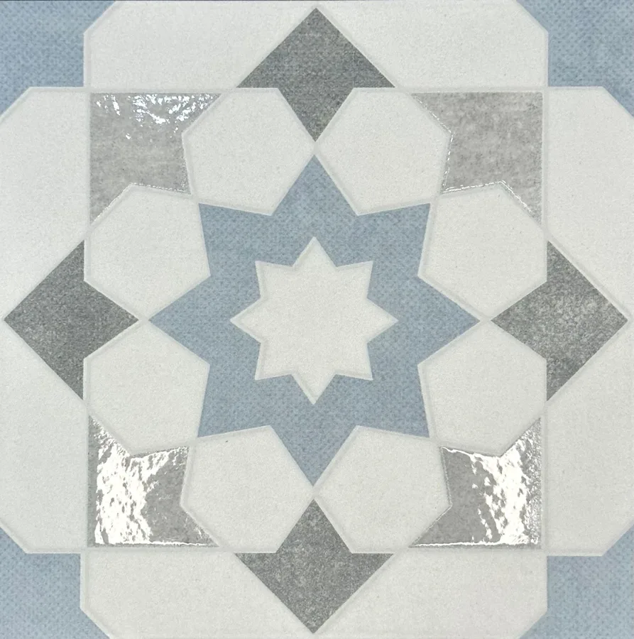 MTD Tile Doha Blue Star 9×9 MTD-39597