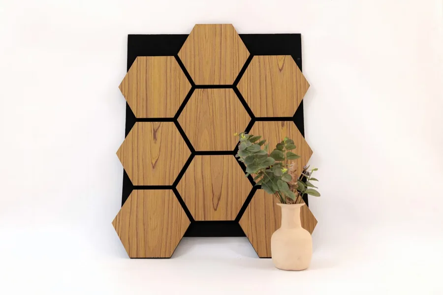 MTD Wall Panel Hexagon Acoustic Panel AP115 30×24 MTD-AP115