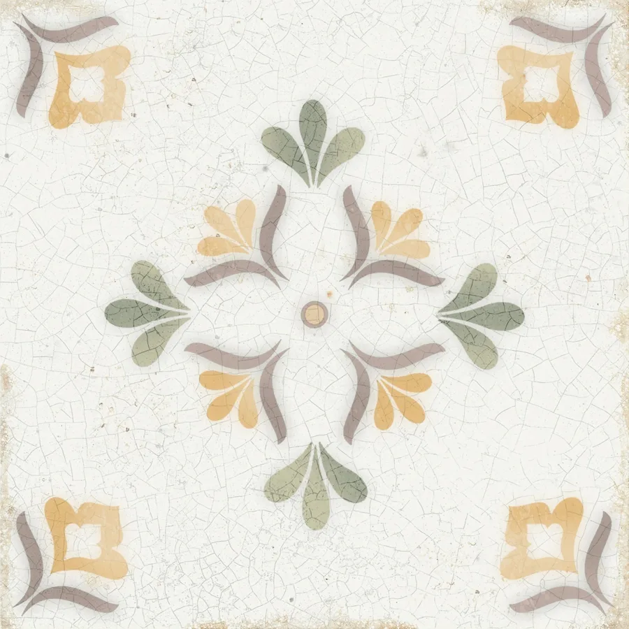 MTD Tile Mayolica Flower 6×6 MTD-41825