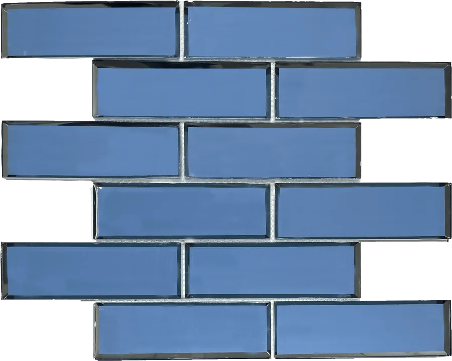 MTD Mosaics Olympia Blue Mirror 12×12 MTD-1265