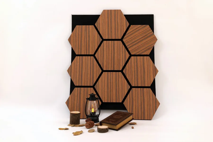MTD Wall Panel Hexagon Acoustic 30×24 MTD-AP125
