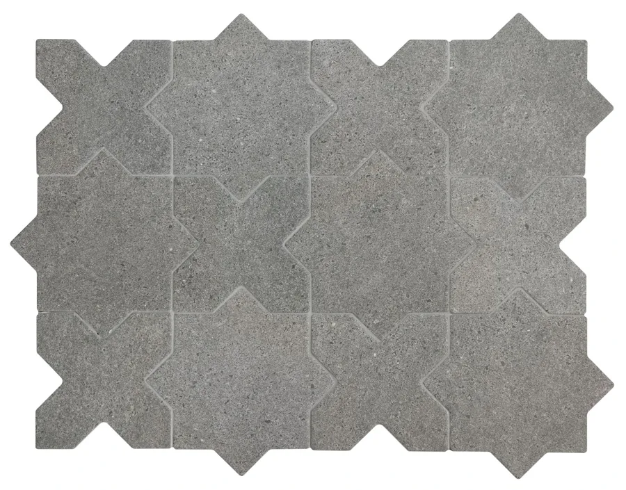 MTD Tile Elda Graphite Cross MTD-32729