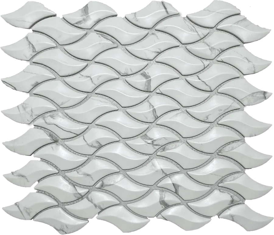 MTD Mosaics Goya Bianco 11.25×11.25 MTD-B003