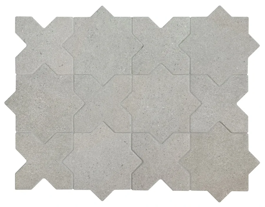 MTD Tile Elda Grey Cross MTD-32732