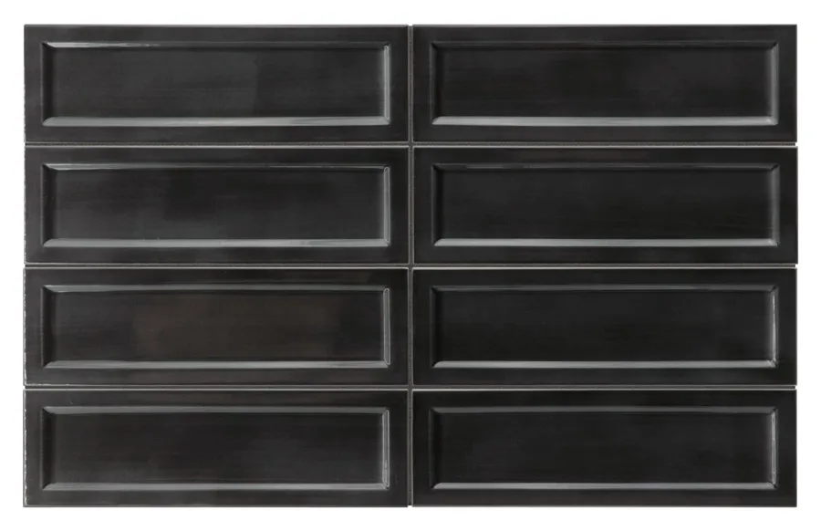 MTD Ceramic Subway Tile Island Frame Black 2.5×8 MTD-31206