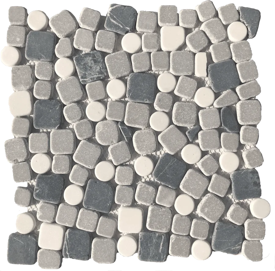 MTD Mosaics Riverrun Pebble 12×12 MTD-0601