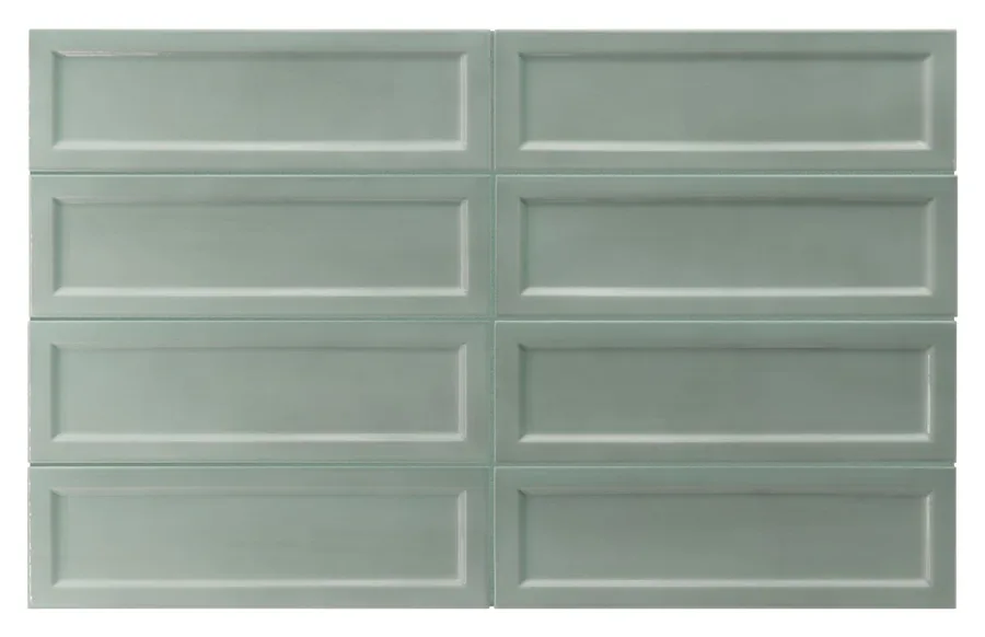 MTD Ceramic Subway Tile Island Frame Watery 2.5×8 MTD-31204