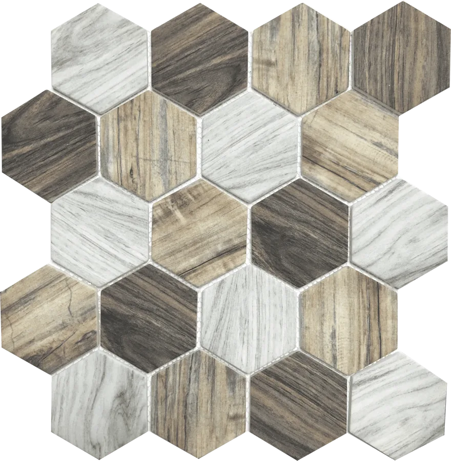 MTD Tile Legno Hexagon Wood 15×13 MTD-S101