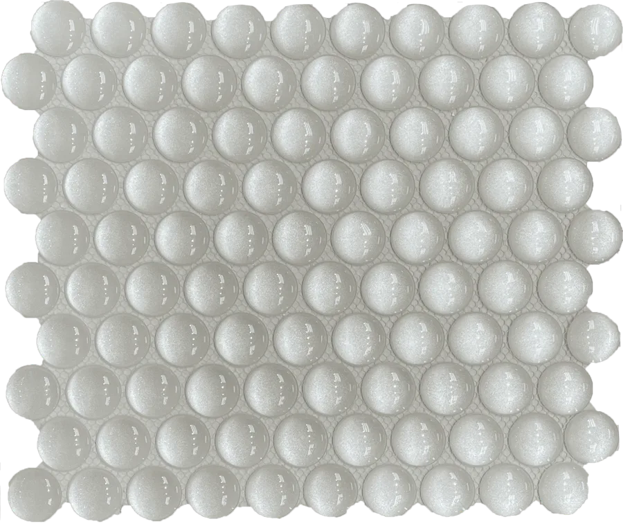 MTD Mosaics Elipse Bianco Dots 12×12 MTD-1622