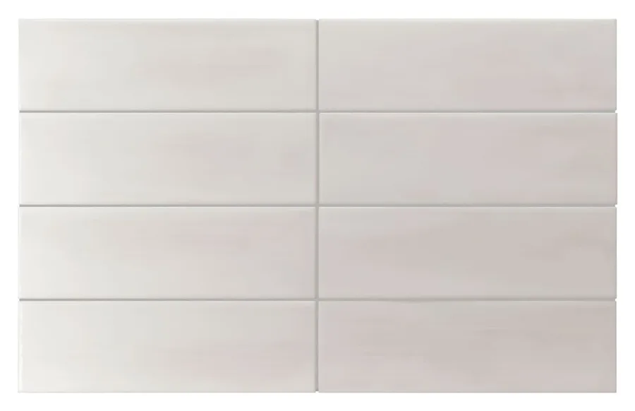 MTD Ceramic Subway Tile Island White 2.5×8 MTD-31192