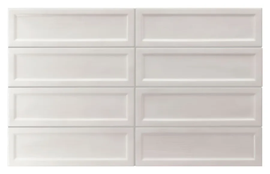 MTD Ceramic Subway Tile Island Frame White 2.5×8 MTD-31207