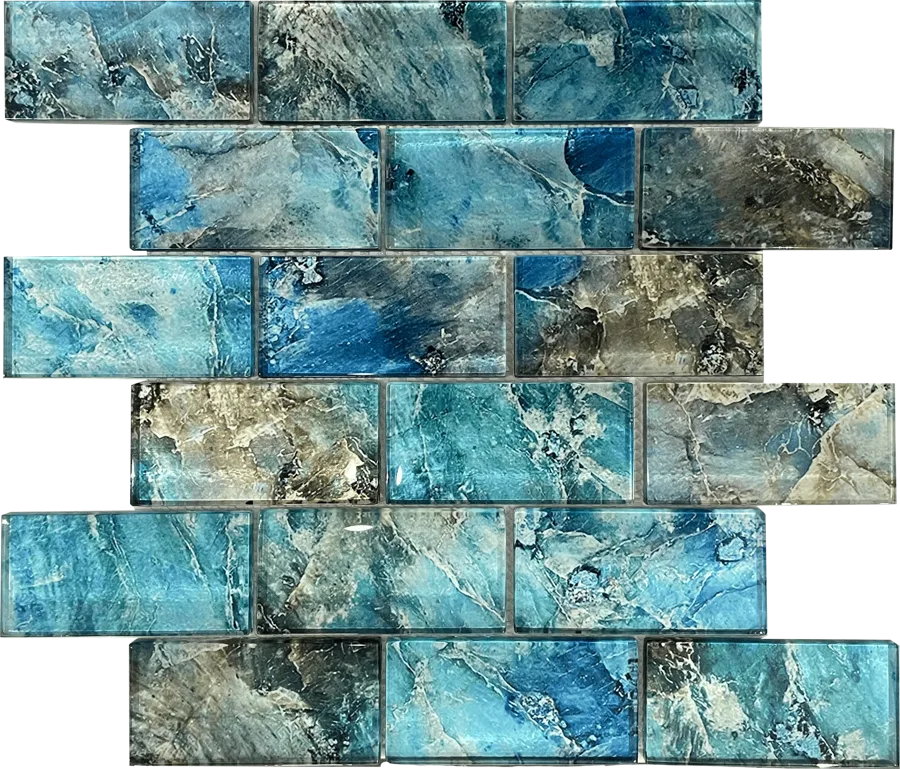 MTD Mosaics Key Largo Reef Brick 12×12 MTD-1303