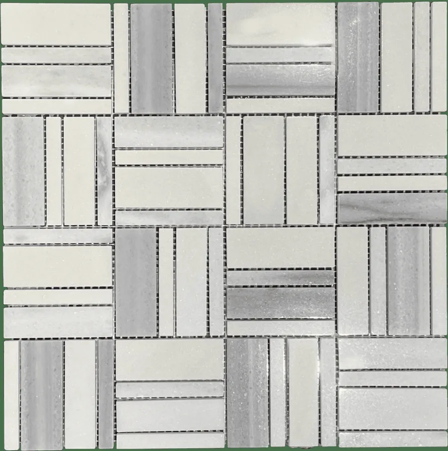MTD Mosaics Criss Cross Stone 12×12 MTD-6330