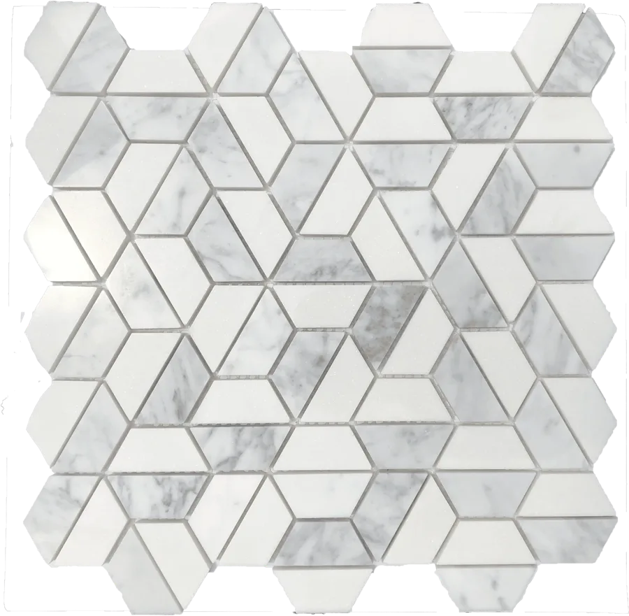 MTD Mosaics Skyline Marmol Hex 12×12 MTD-HKS001