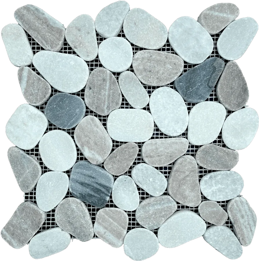 MTD Mosaics Indiana Mix Pebble 12×12 MTD-AA20