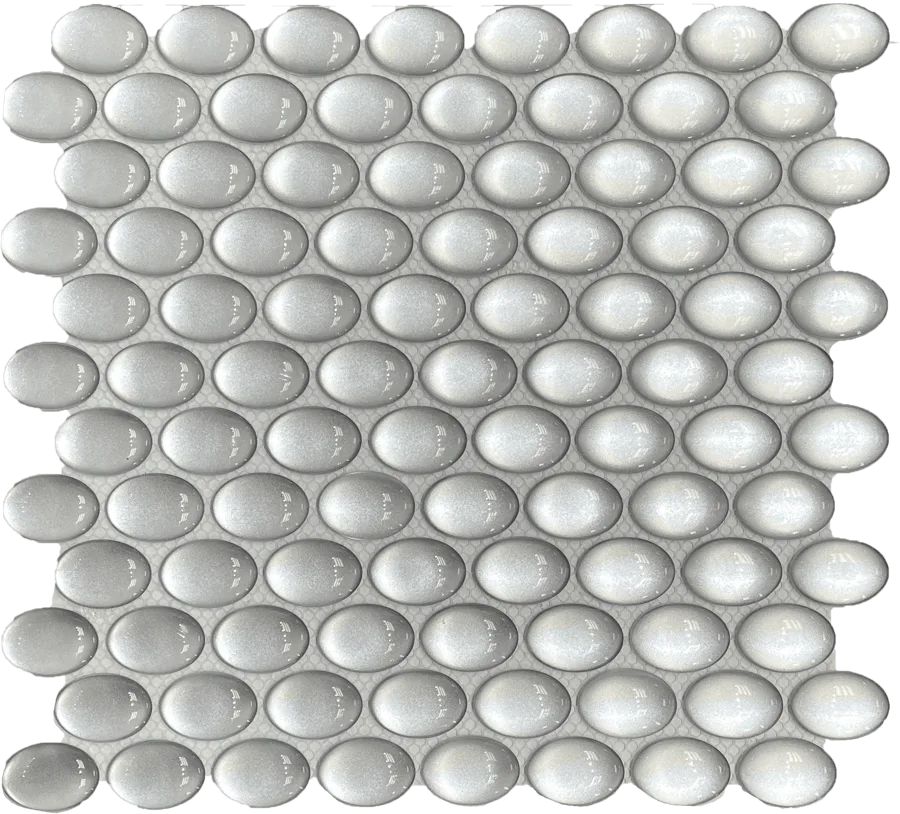 MTD Mosaics Elipse Silver 12×12 MTD-1621