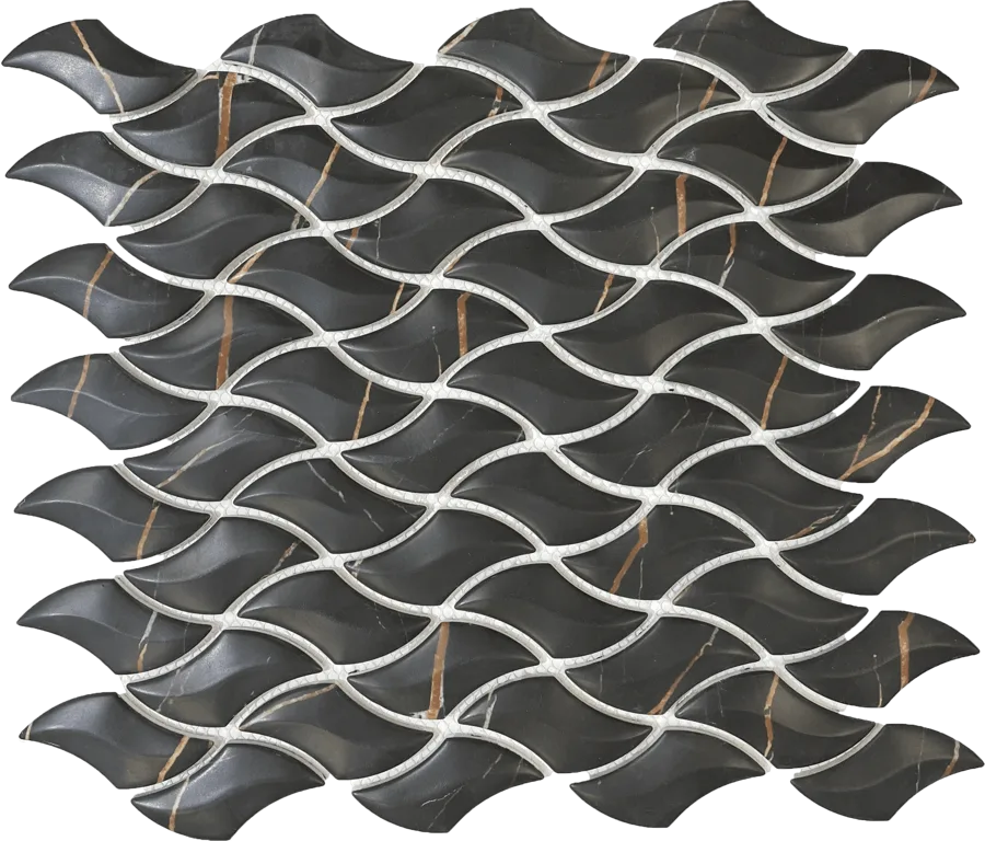 MTD Mosaics Goya Black 11.25×11.25 MTD-B001
