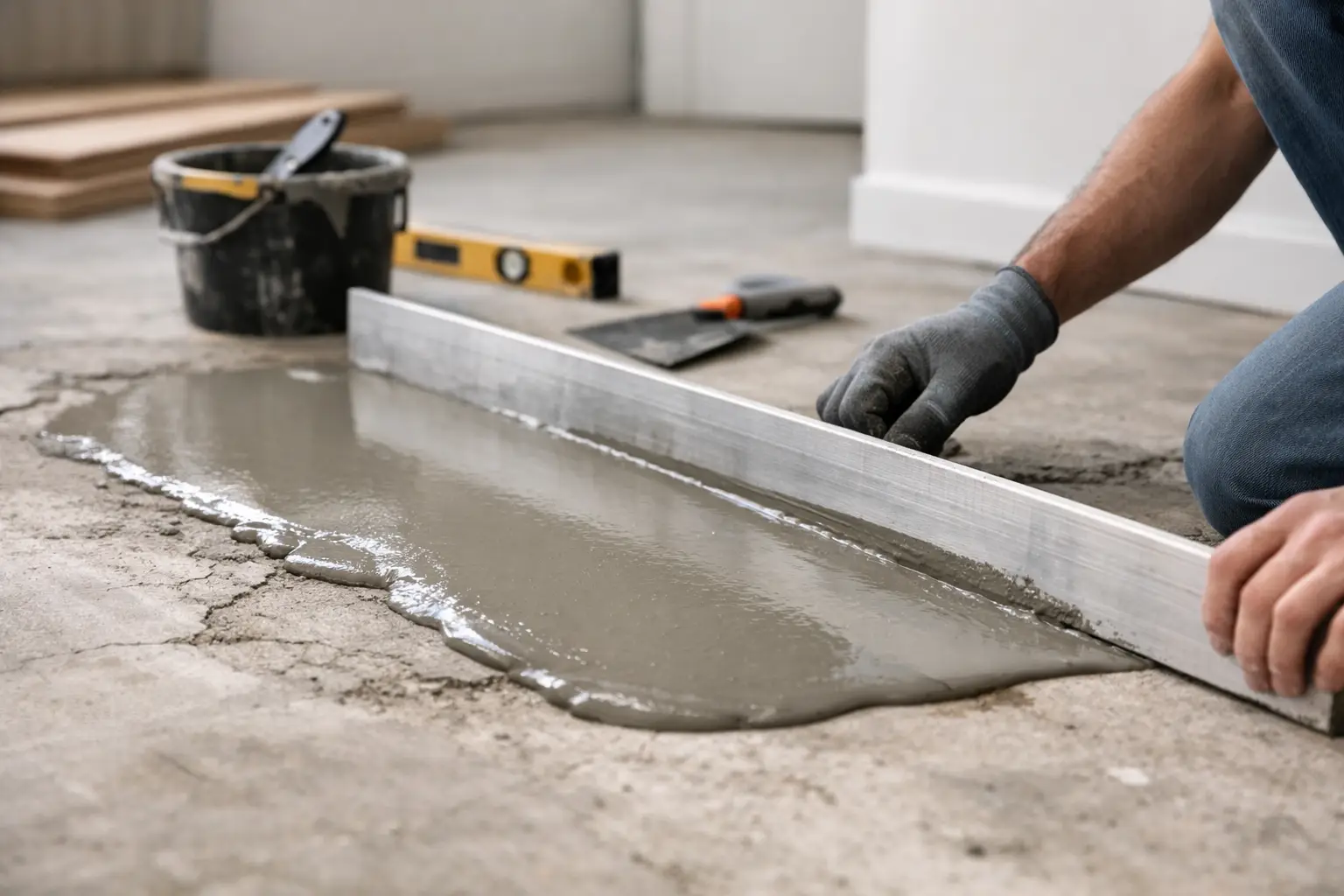 How to Level Uneven Subfloor Before New Flooring
